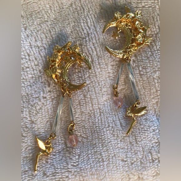 KIRKS FOLLY CELESTIAL FAIRY EARRINGS - Picture 2 of 3